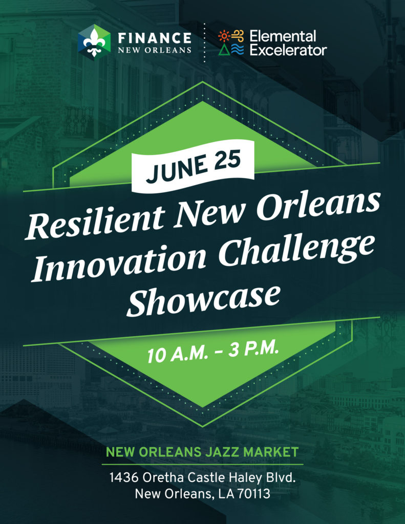 Save the Date: Resilient New Orleans Innovation Challenge Showcase ...